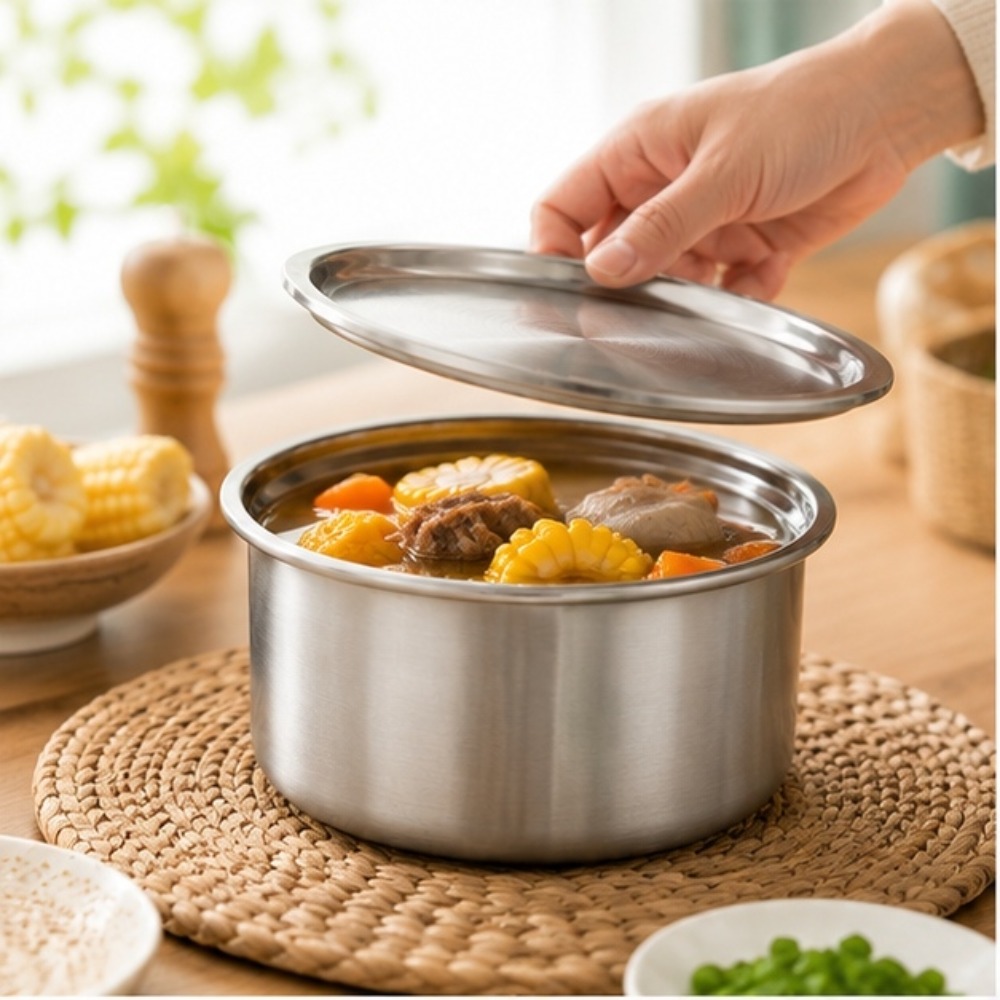 Meal Prep Eggs - 304 Stainless Steel Ramekin with Lid
