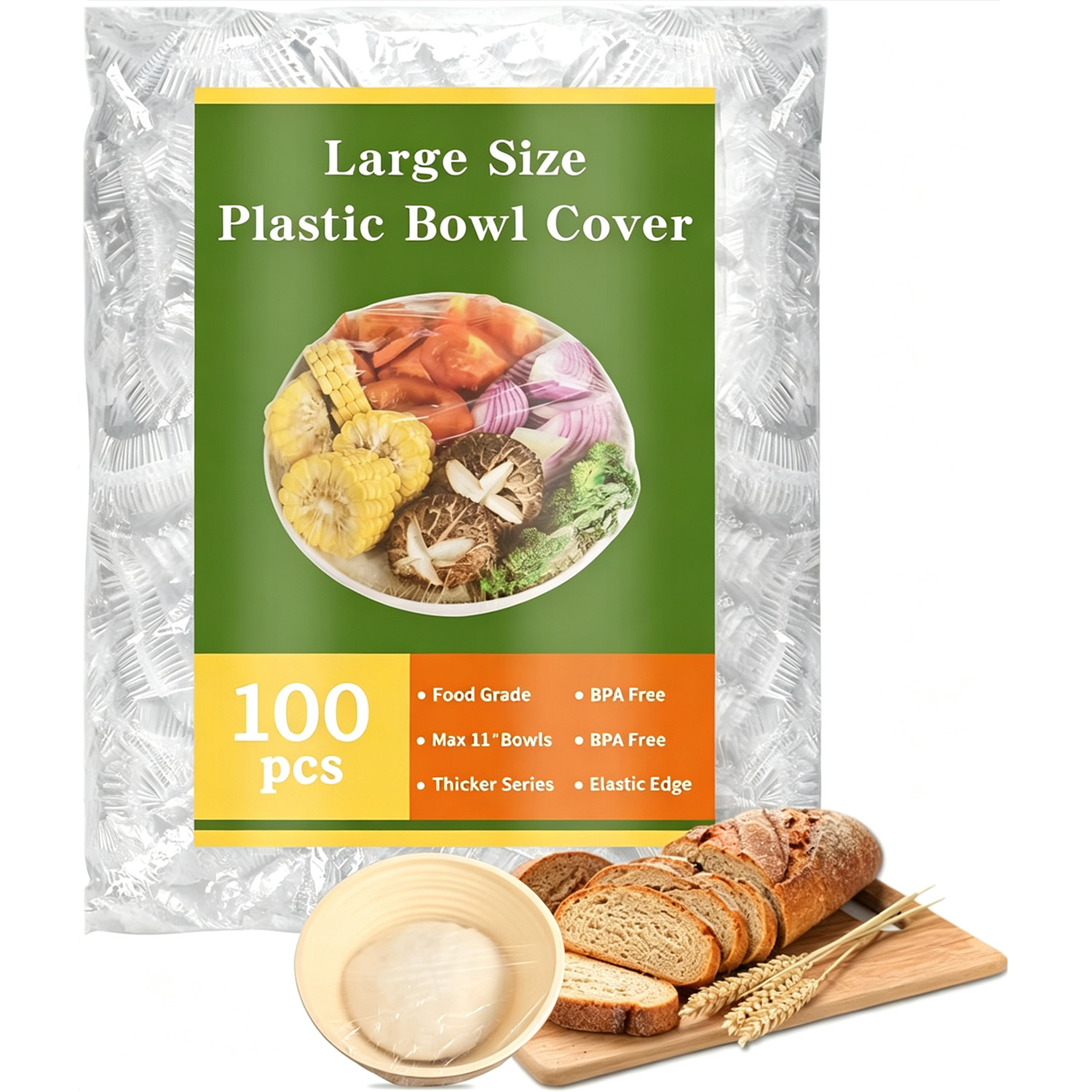 Meal Prep Dinners - 100 Sourdough Bread Proofing Large Elastic