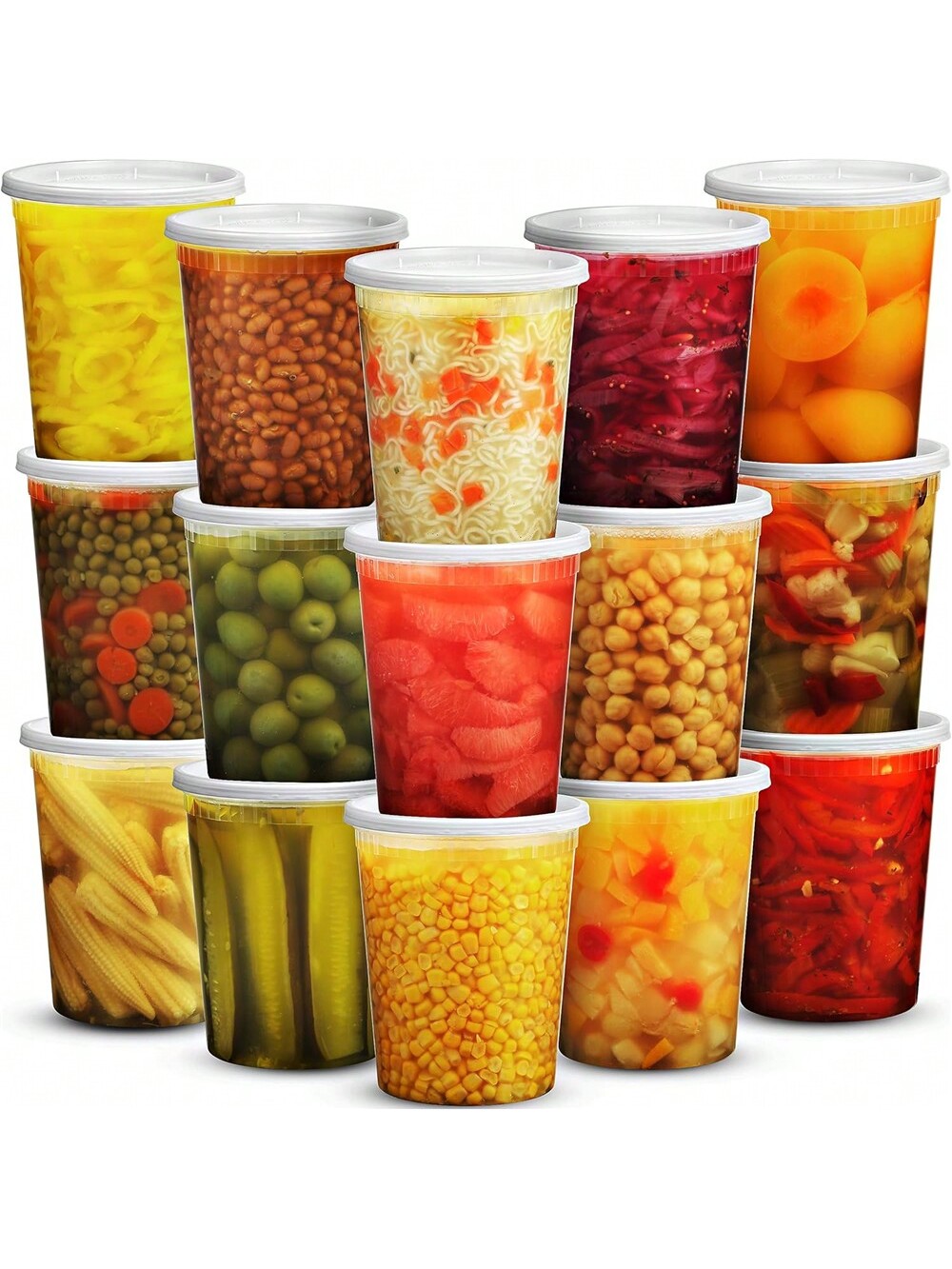 24Pack 32oz Deli Containers wi - Meal Prep Dinners recension och pris