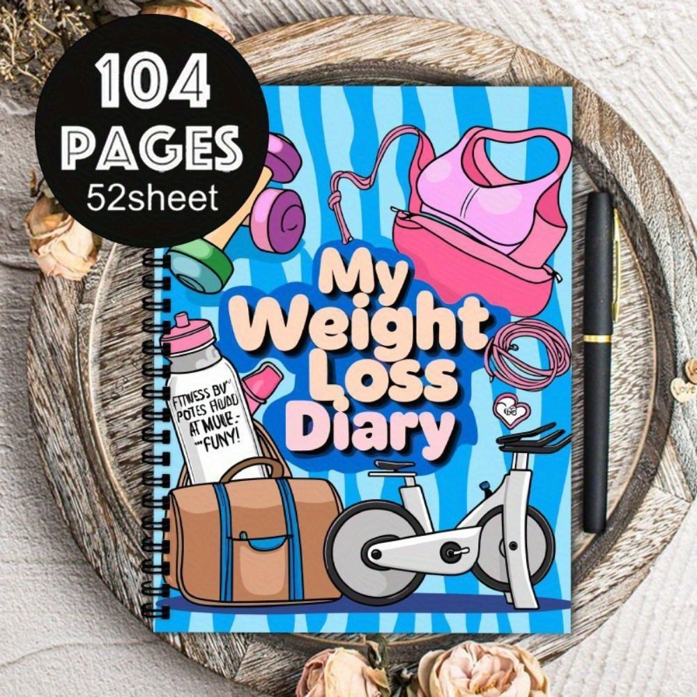 Fitness Tracker Weight Loss Pl - Meal Plan Notepad recension och pris