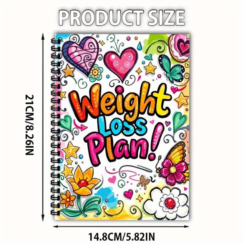 Fitness Tracker Weight Loss Pl - Meal Plan Notepad recension och pris