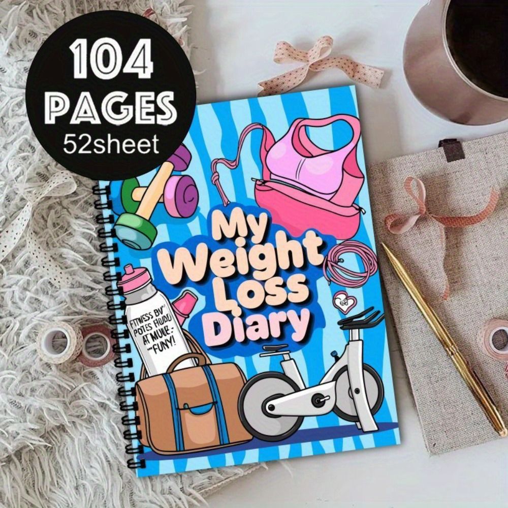 Fitness Tracker Weight Loss Pl - Meal Plan Notepad recension och pris