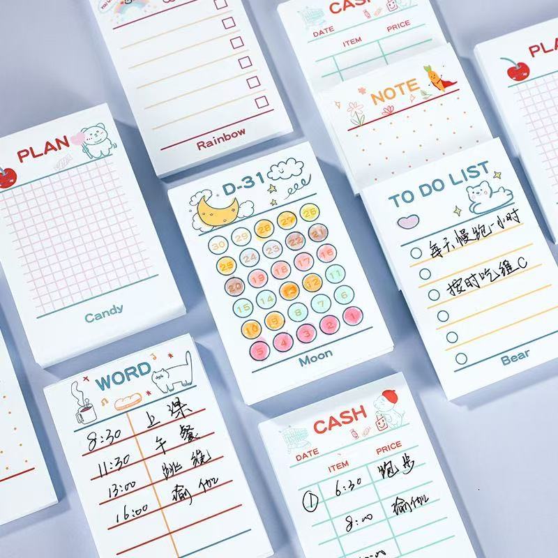 Kawai Supplies in Sticky Note  - Meal Plan Notepad recension och pris