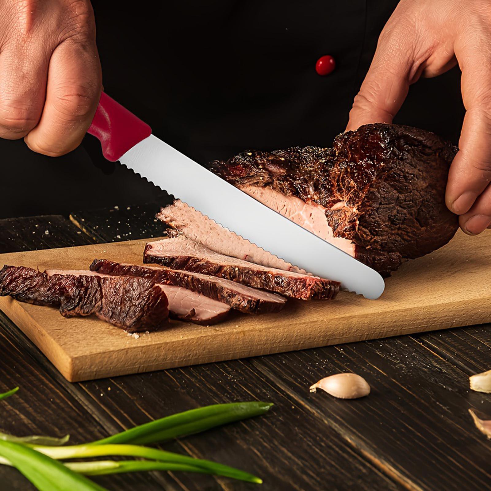 Serrated Steak Cutter 5 Pieces - Meal Prep Usa recension och pris