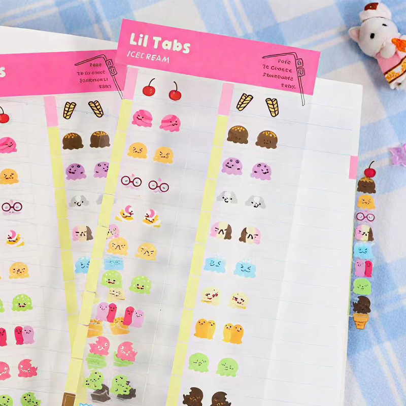 22/44pcs Cute Ice Cream Themed - Meal Prep Notebook recension och pris