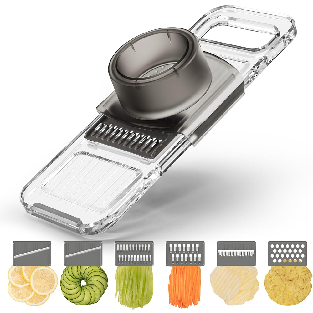 LMETJMA 6 in 1 Multifunctional - Mandoline Slicer Guard recension och pris