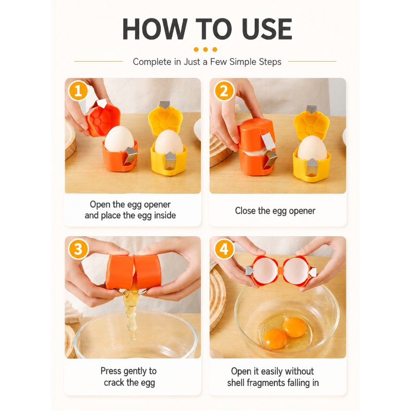 Egg Shell Cutter Cracker Opene - Meal Prep Eggs recension och pris