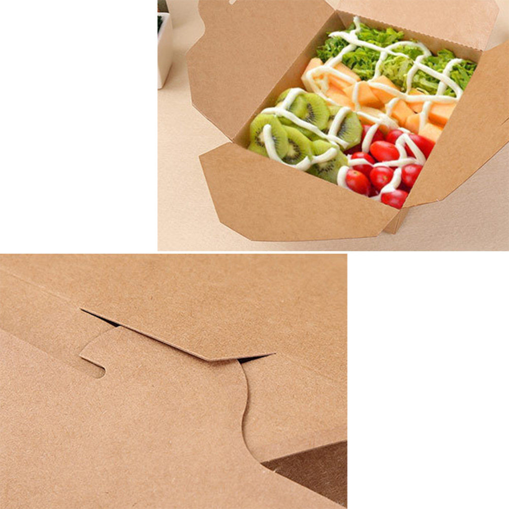 20Pcs Kraft Paper Food Storage - Meal Prep For A Day recension och pris