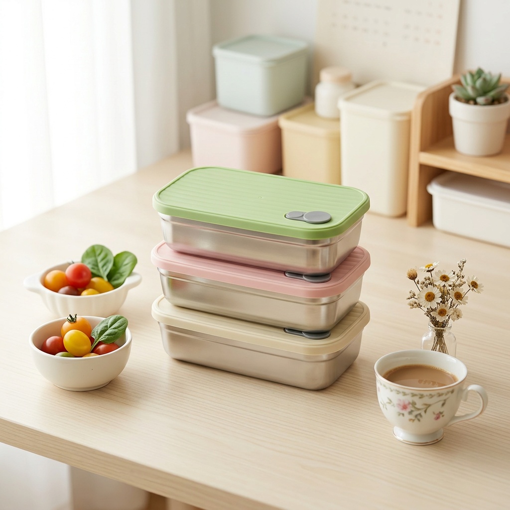 Stainless Steel Bento Box Meta - Meal Prep Lunch recension och pris