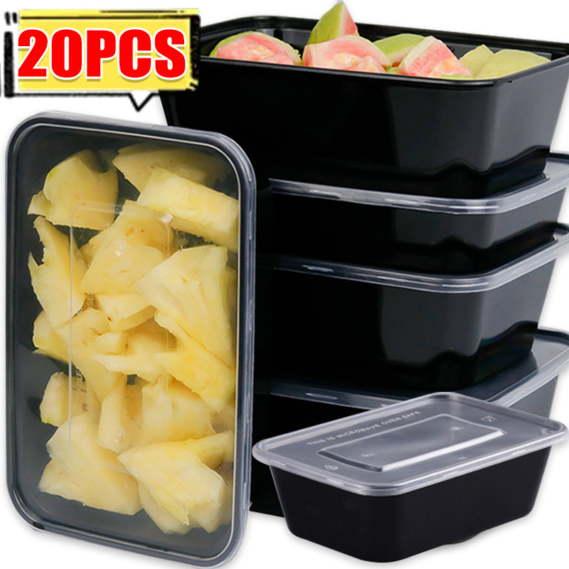 10/20x Food Storage Containers - Meal Prep Dinners recension och pris