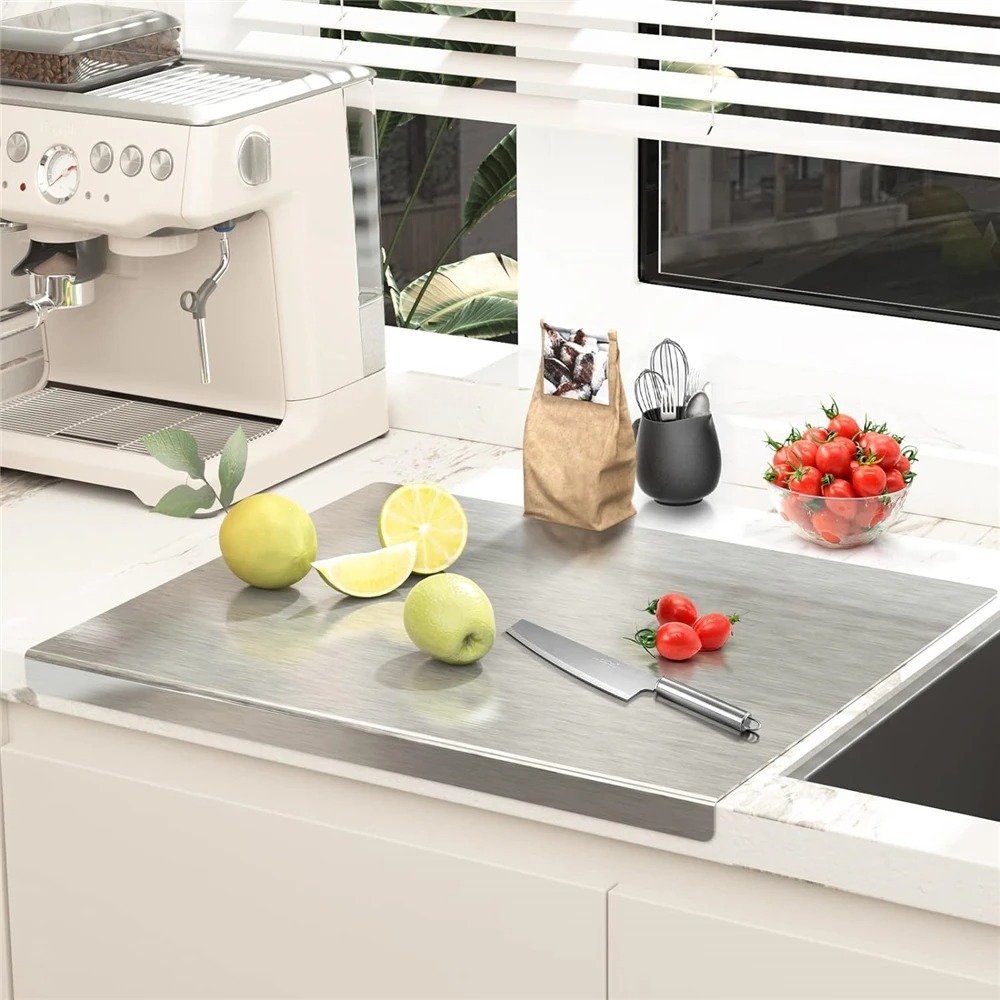 L-shaped Chopping Board Stainl - Meal Prep Dinners recension och pris