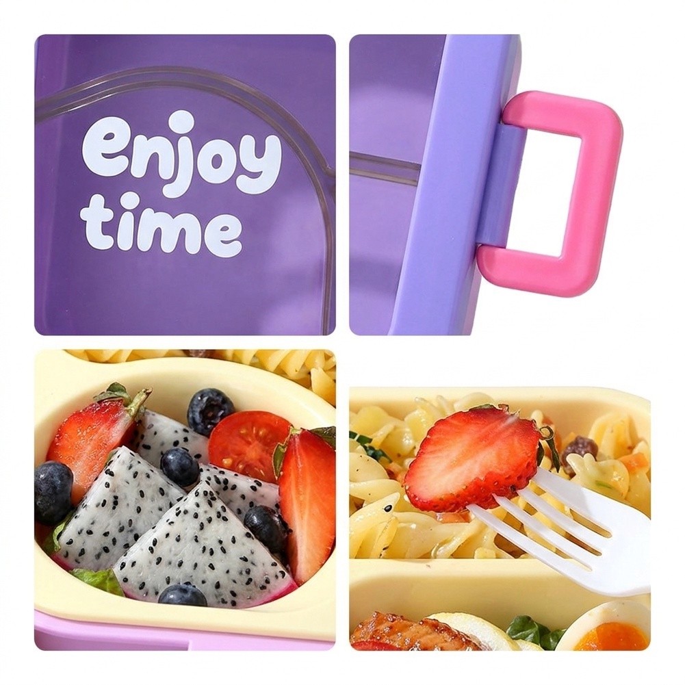 Stainless Steel Bento/Box 3 Co - Meal Prep Lunch recension och pris