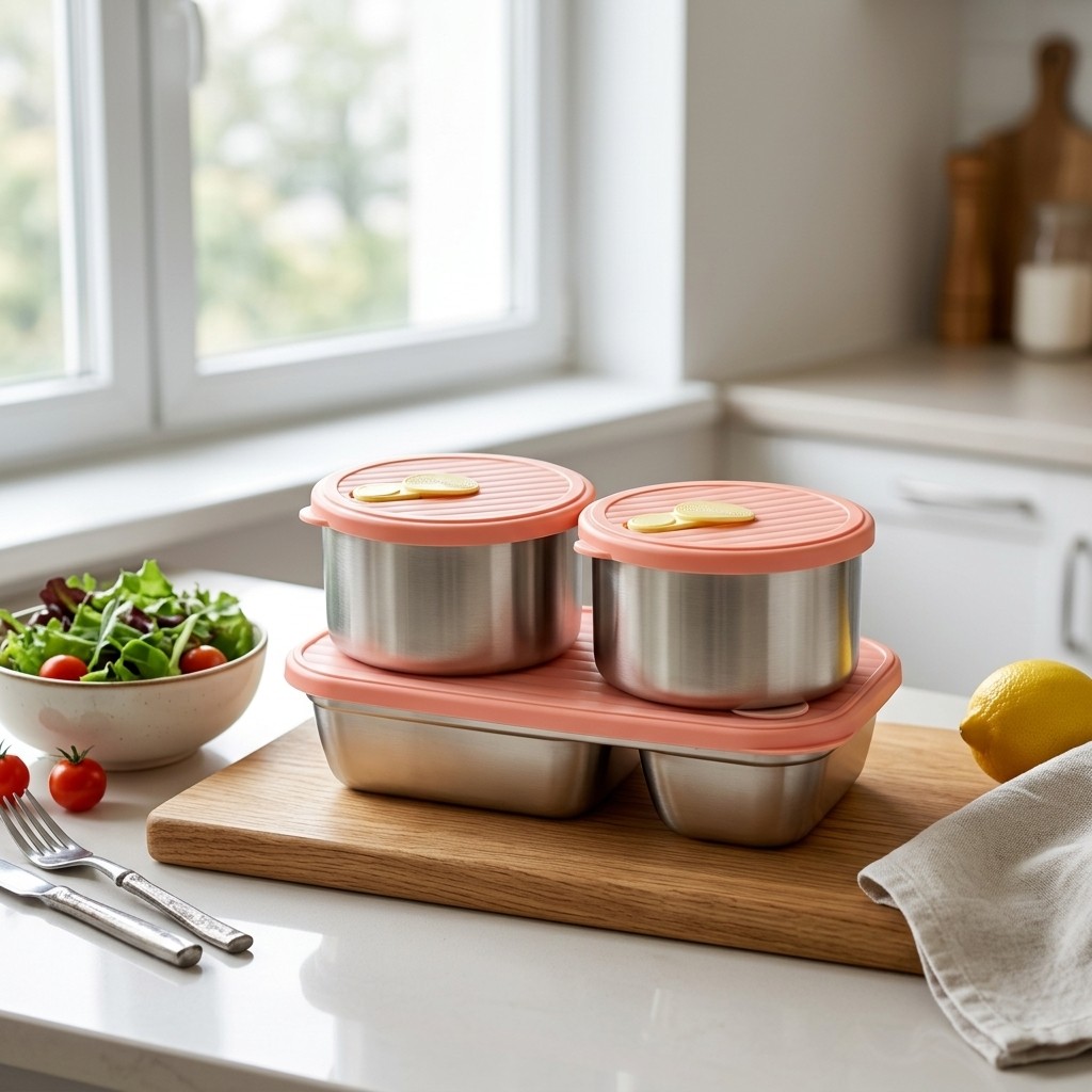 Microwave Safe 304 Stainless S - Meal Prep Usa recension och pris