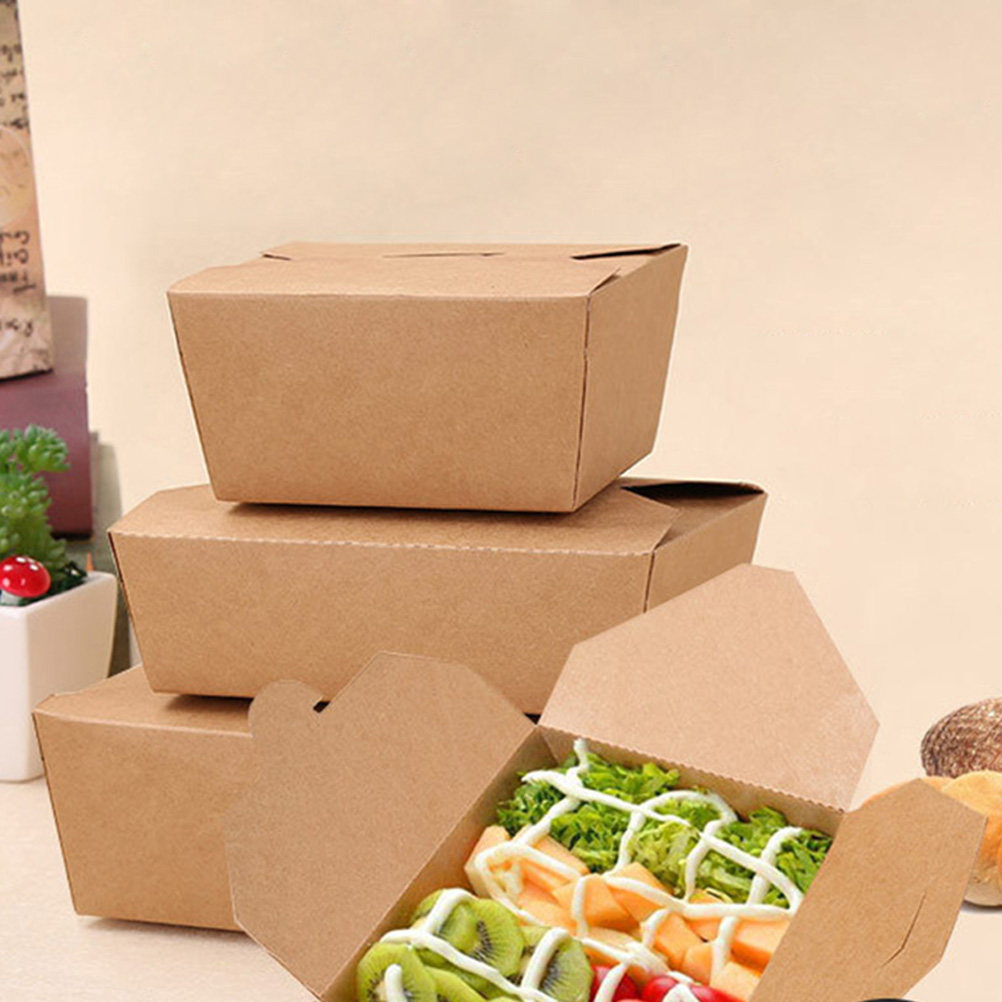 20Pcs Kraft Paper Lunch Box Di - Meal Prep For A Day recension och pris