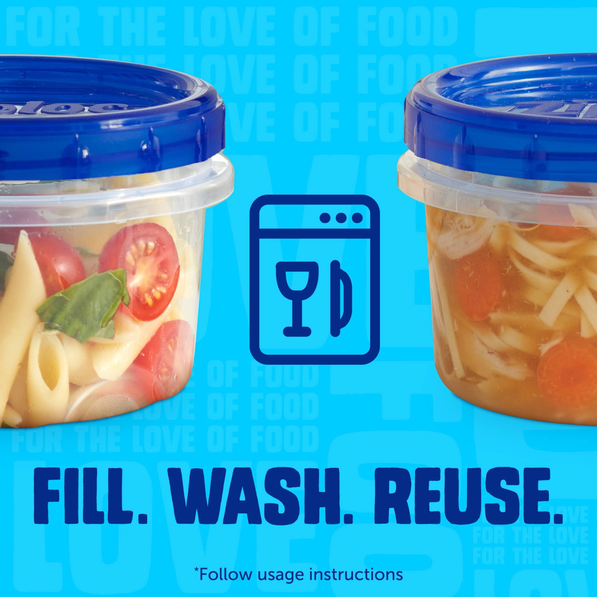 2ct Small Twist Lock Food Stor - Meal Prep Lunch recension och pris