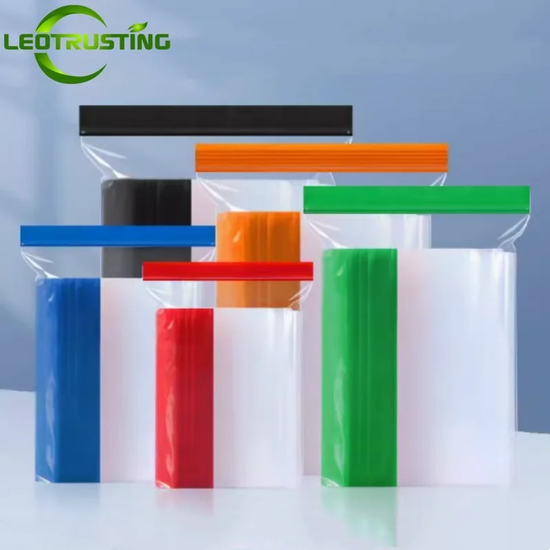 Colorful Clear PE  Zipper Stor - Meal Prep For A Day recension och pris
