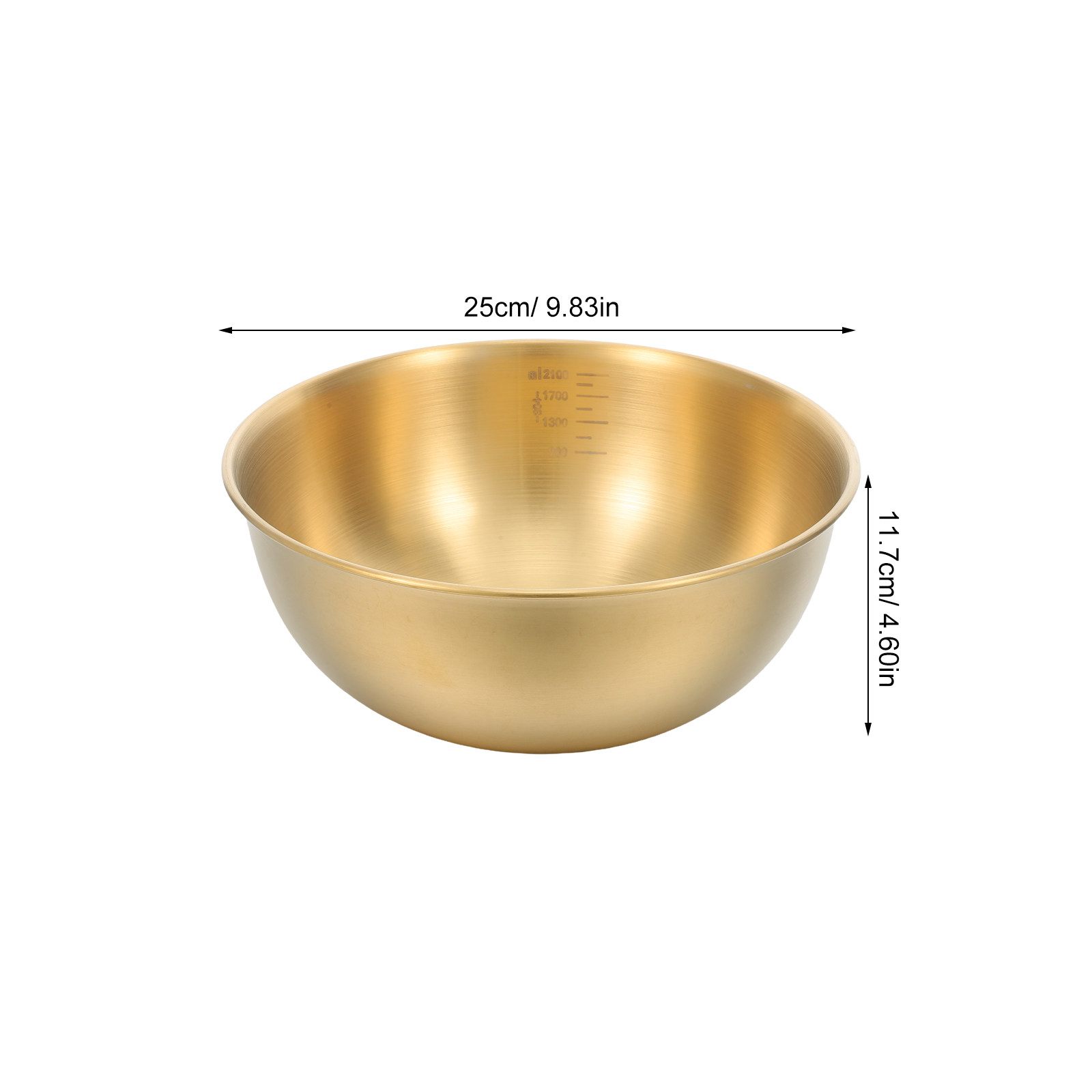 2100Ml Stainless Steel Mixing  - Meal Prep Usa recension och pris