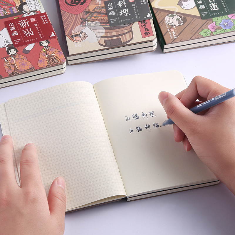 Creative Cartoon Cat Hardcover - Meal Plan Notepad recension och pris