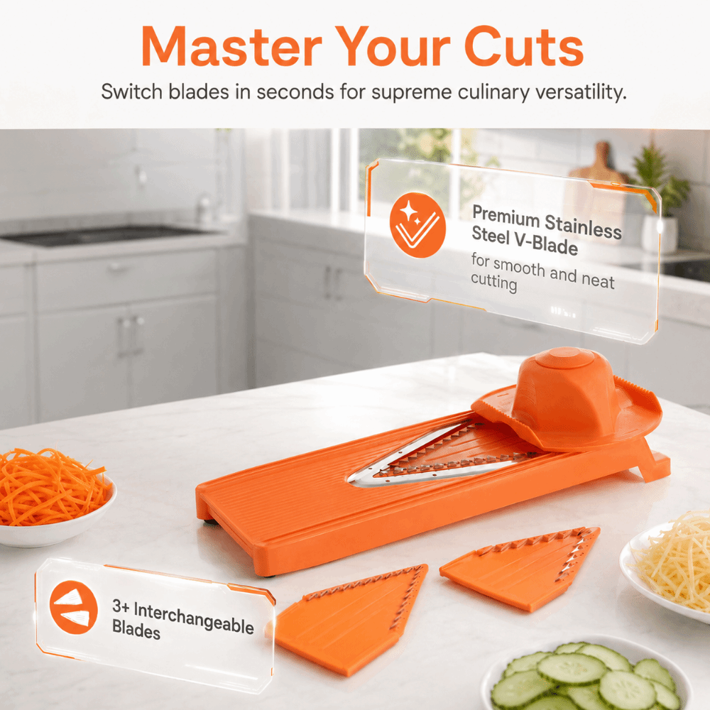ABS Mandoline Cutter Stainless - Mandoline Slicer Guard recension och pris
