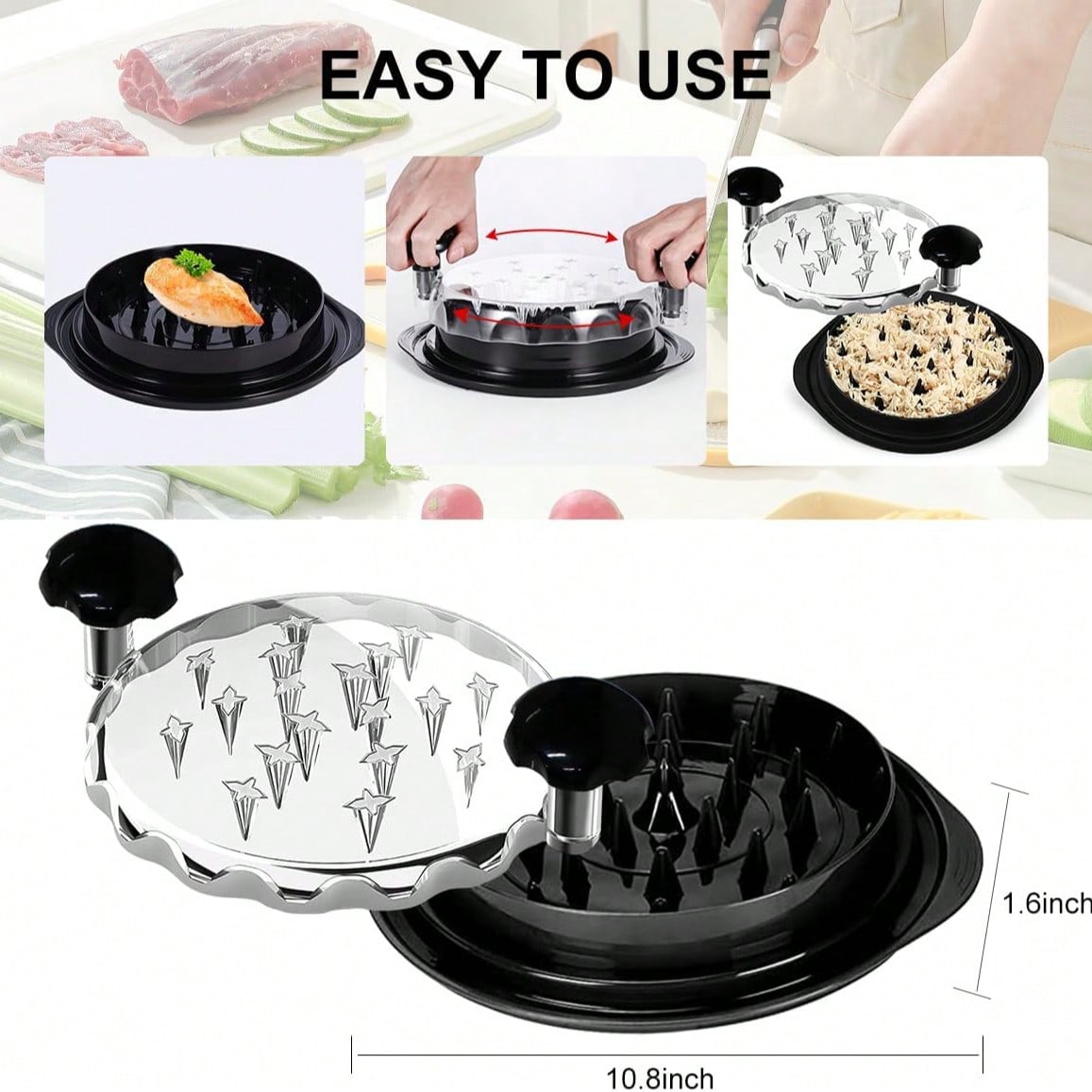 Chefy Ergonomic Manual Chicken - Meal Prep Dinners recension och pris