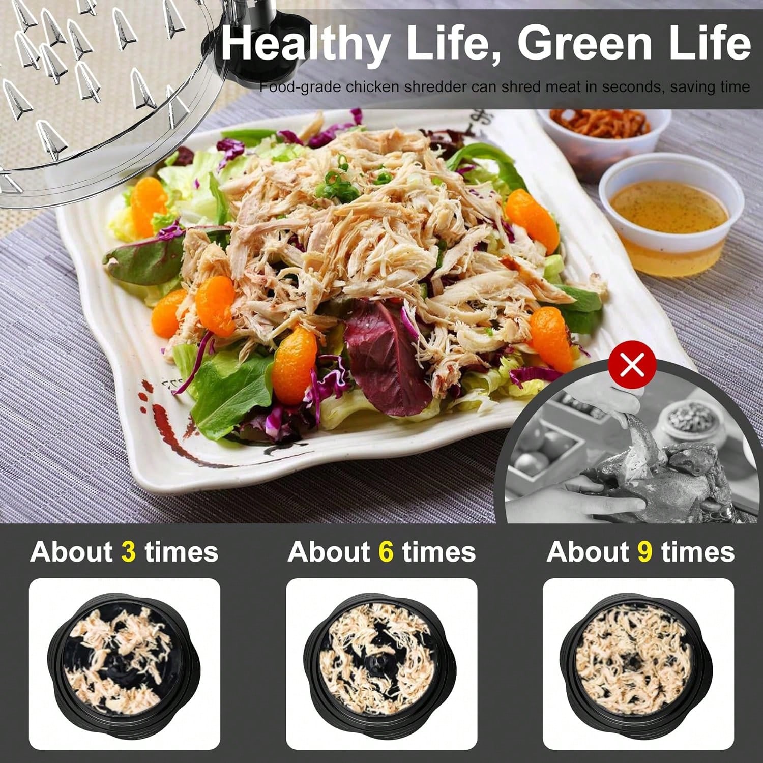 Chefy Ergonomic Manual Chicken - Meal Prep Dinners recension och pris