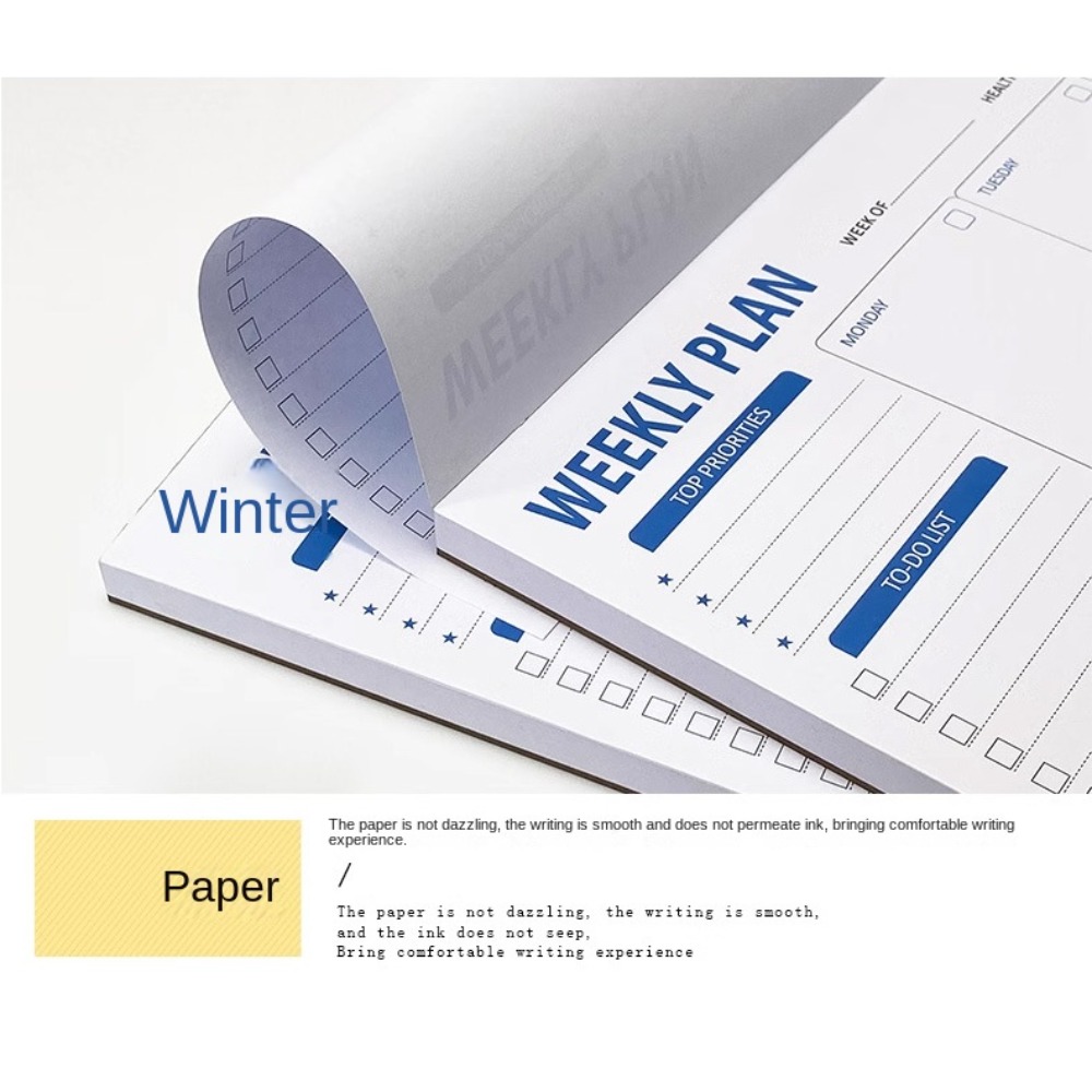 Wide To Do Planner Weekly Plan - Meal Plan Notepad recension och pris