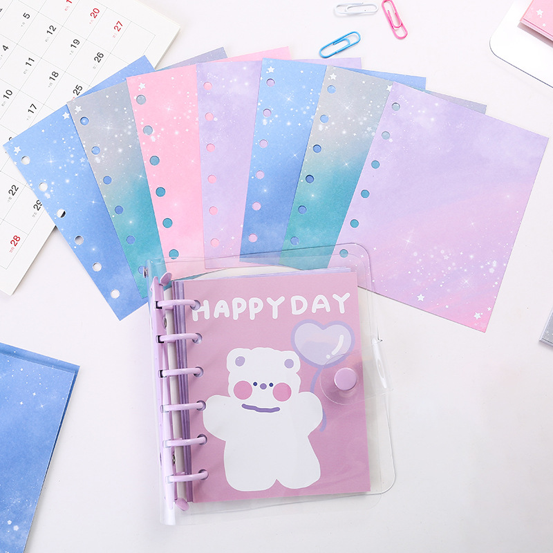 A7 Widening Colouful Notebook  - Meal Plan Notepad recension och pris