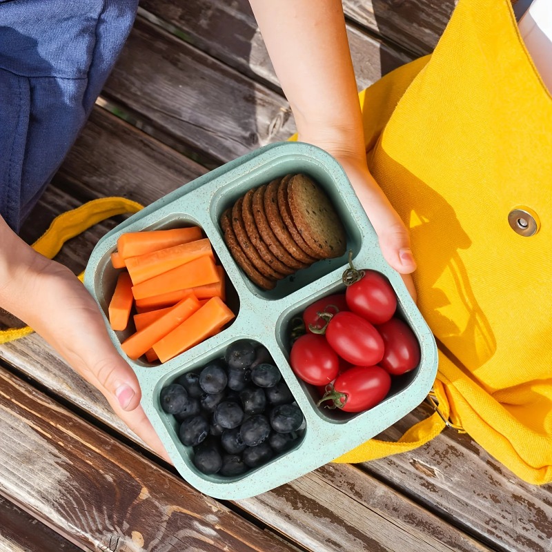 Premium Wheat Straw Bento Box  - Meal Prep Lunch recension och pris