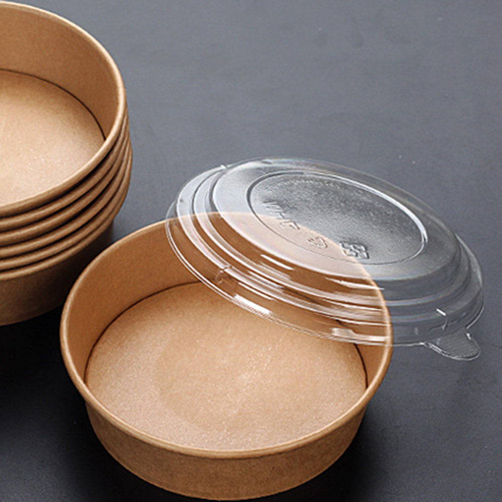 20Pcs Kraft Paper Bowls Leakpr - Meal Prep Usa recension och pris