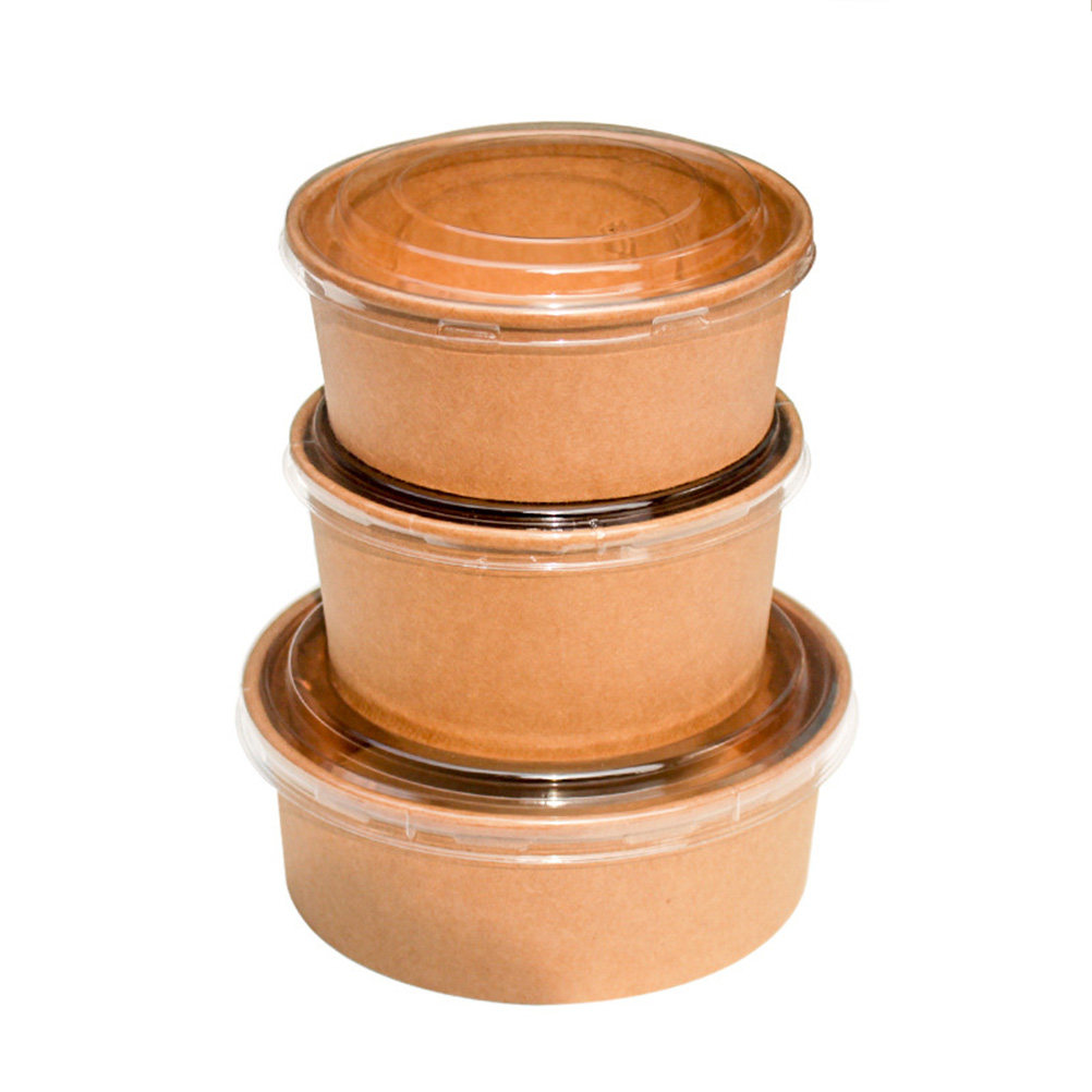 20Pcs Kraft Paper Bowls Leakpr - Meal Prep Usa recension och pris