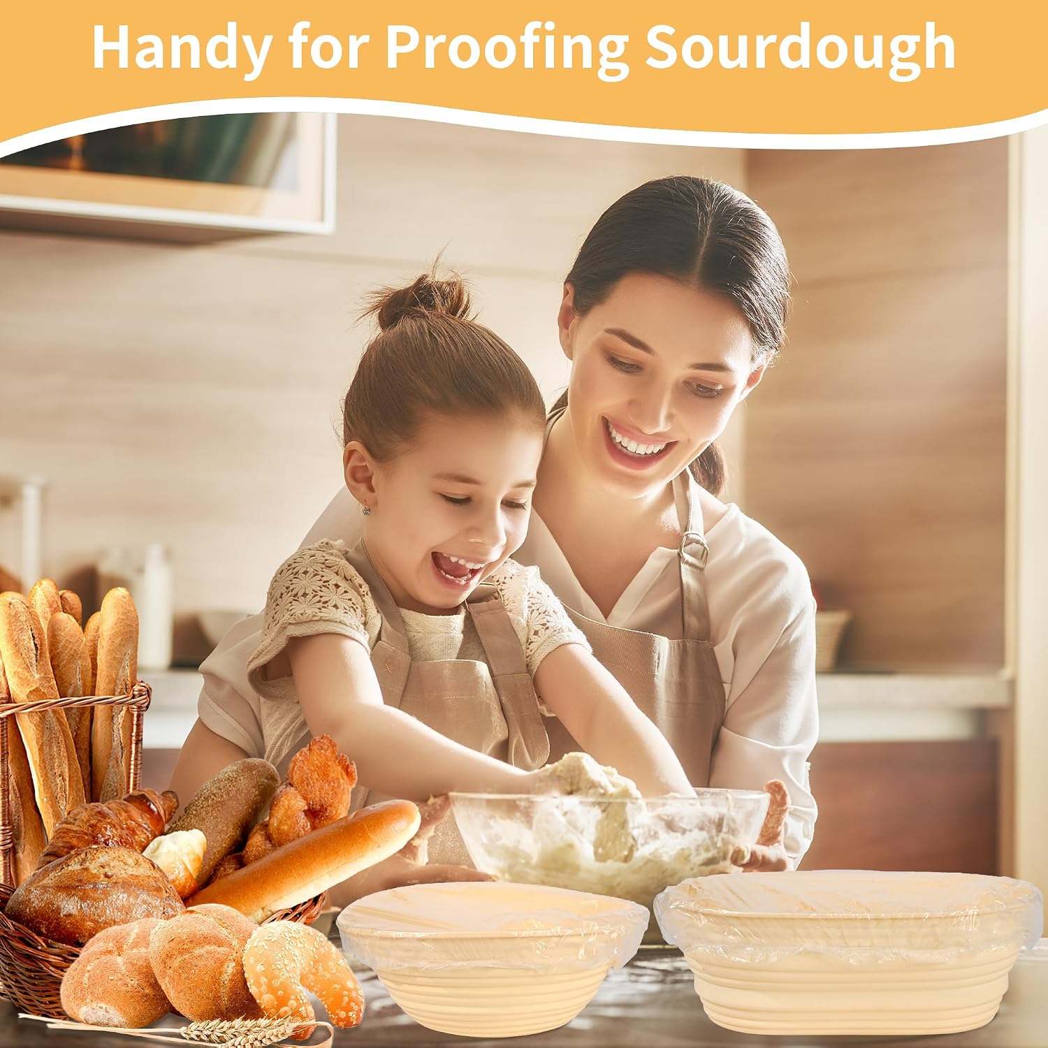 100 Sourdough Bread Proofing L - Meal Prep Dinners recension och pris