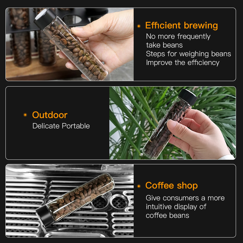 AliKisscafe Coffee Beans Stora - Glass Container Set recension och pris