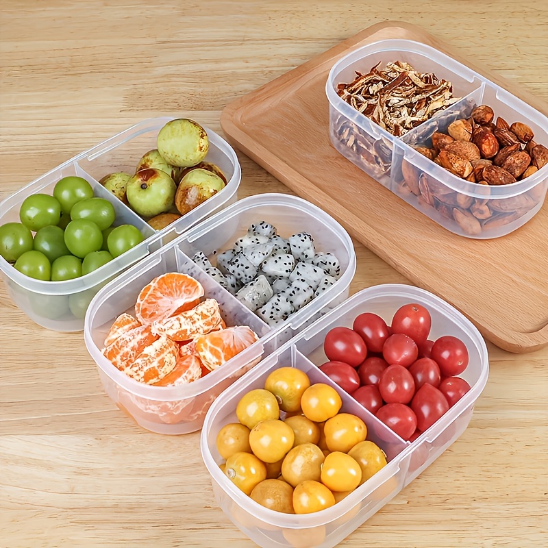 1/2 pcs Dual Compartment Food  - Meal Prep Lunch recension och pris