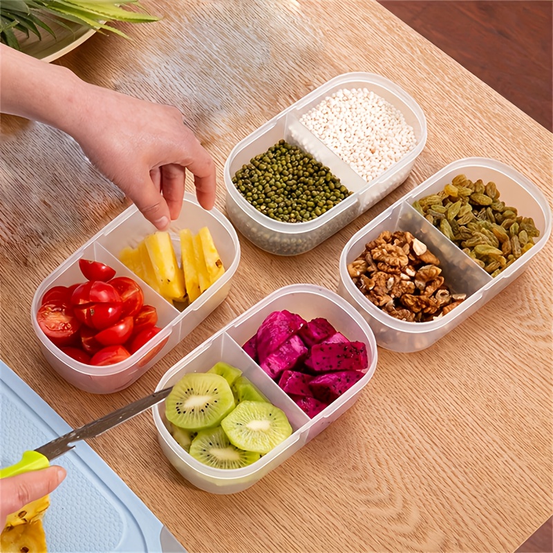 1/2 pcs Dual Compartment Food  - Meal Prep Lunch recension och pris