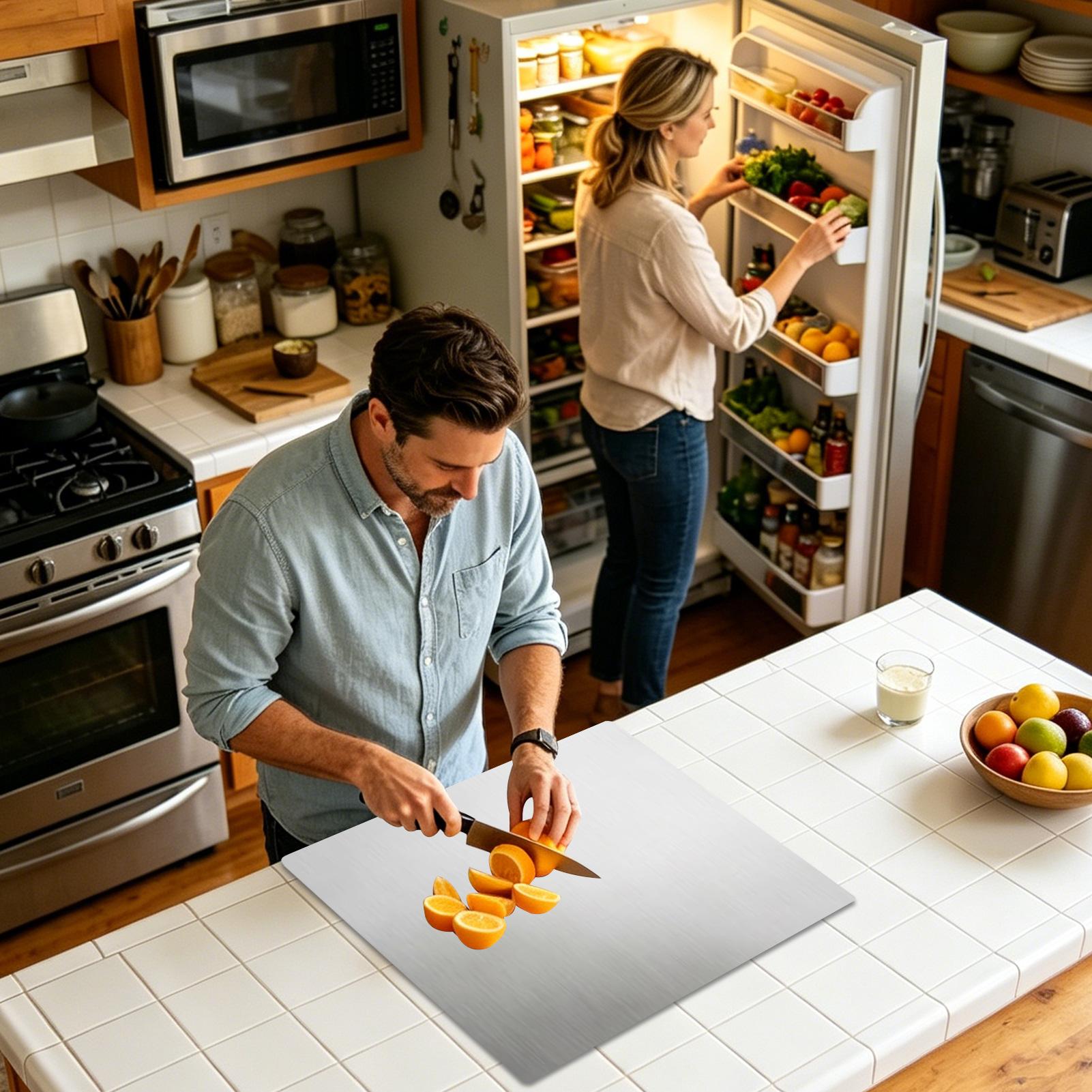 Stainless Cutting Board Dishwa - Meal Prep Usa recension och pris