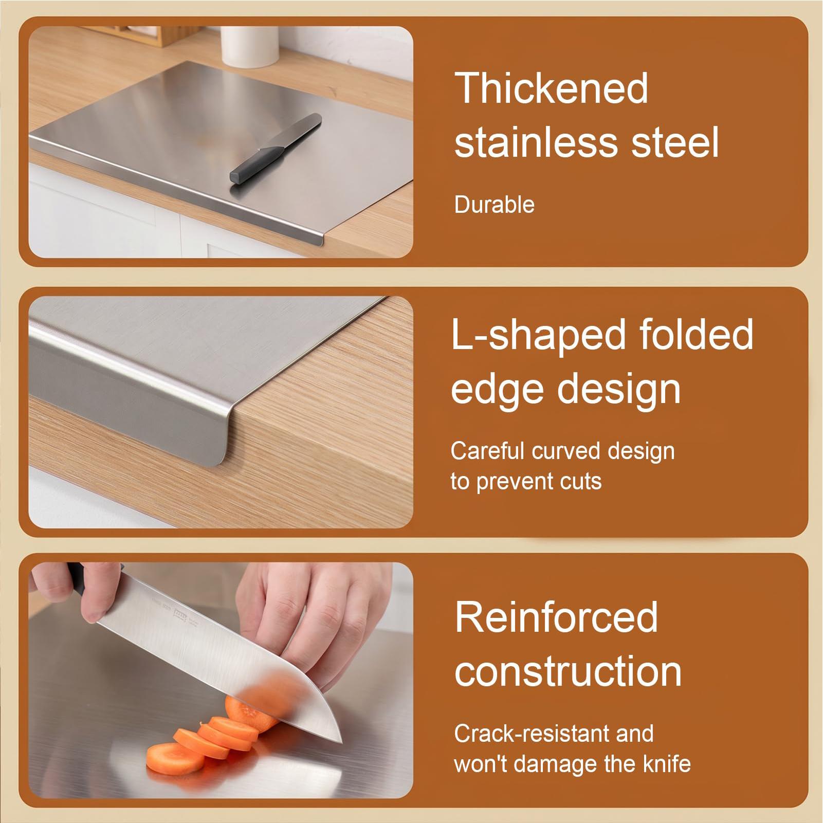 Stainless Cutting Board Dishwa - Meal Prep Usa recension och pris