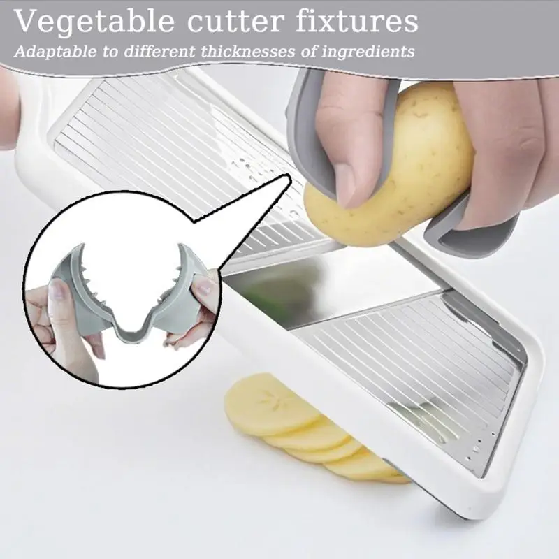 1pcs Vegetable Cutter Jig Safe - Mandoline Slicer Guard recension och pris