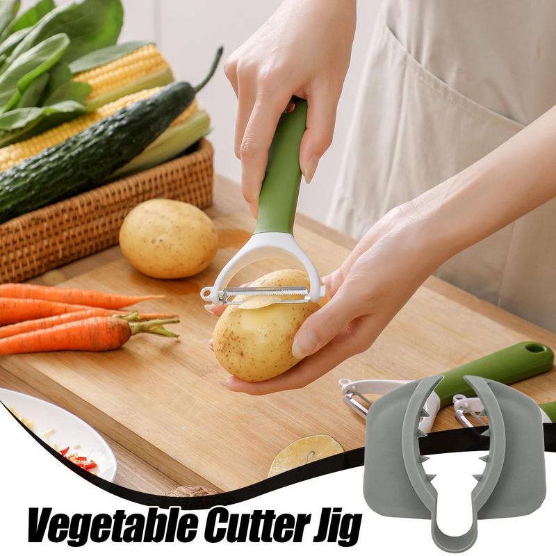 1pcs Vegetable Cutter Jig Safe - Mandoline Slicer Guard recension och pris