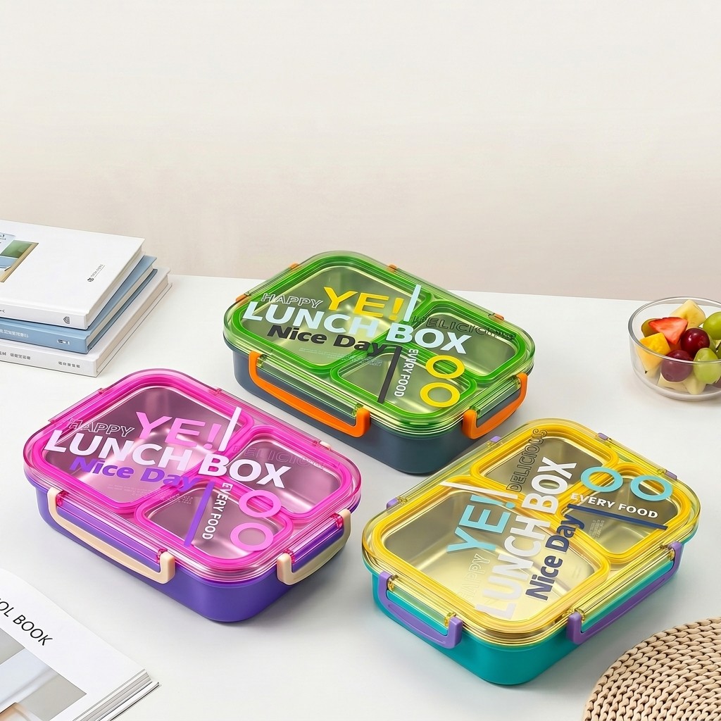 Microwavable 304 Stainless Ste - Meal Prep Lunch recension och pris