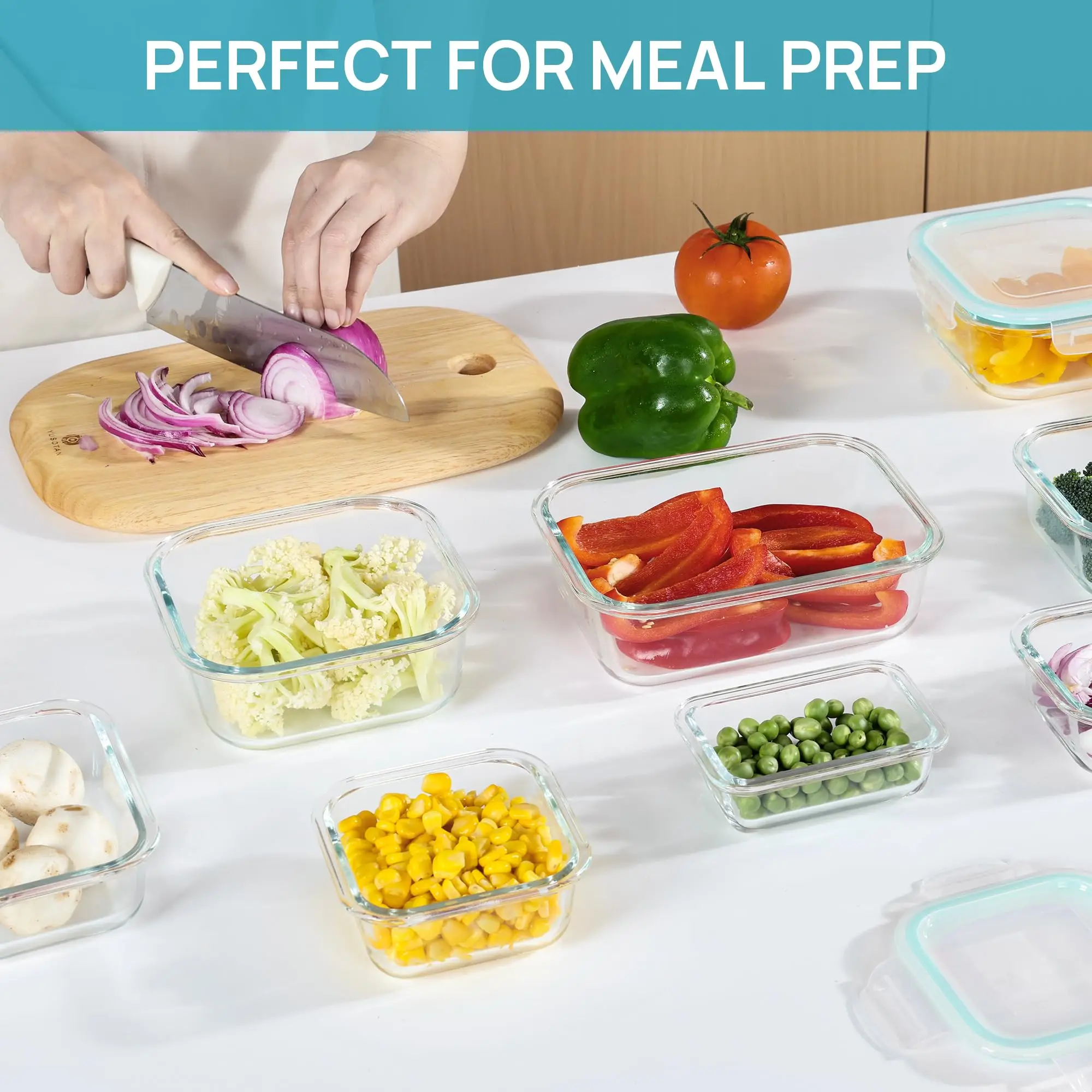Glass Lunch Box Food Storage C - Meal Prep Lunch recension och pris