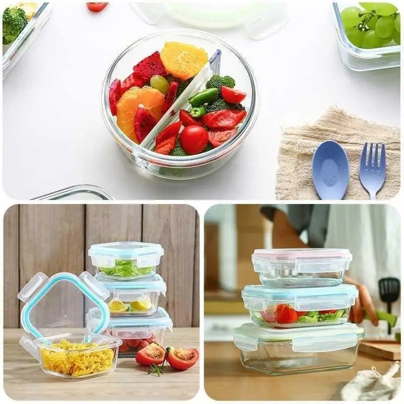 Pyrex Microwave Safe Lunch Box - Glass Container Set recension och pris