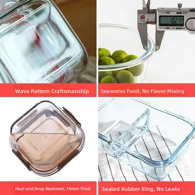 Pyrex Microwave Safe Lunch Box - Glass Container Set recension och pris