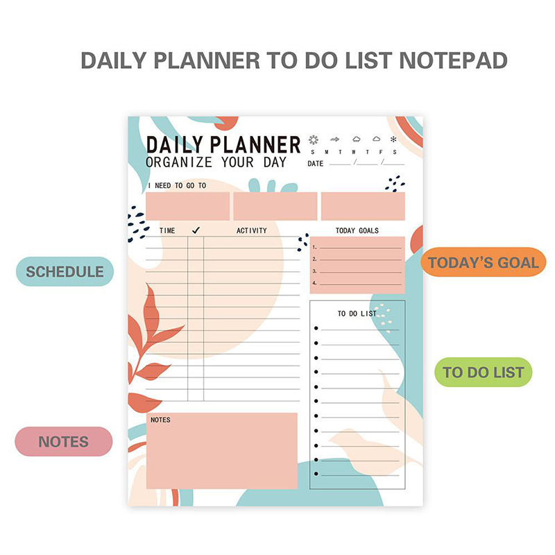 Magnetic Daily Planner Notepad - Meal Plan Notepad recension och pris