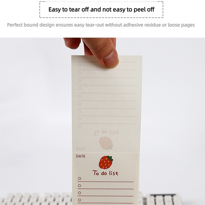Fruit Bear Sticky Note Pad Sma - Meal Plan Notepad recension och pris