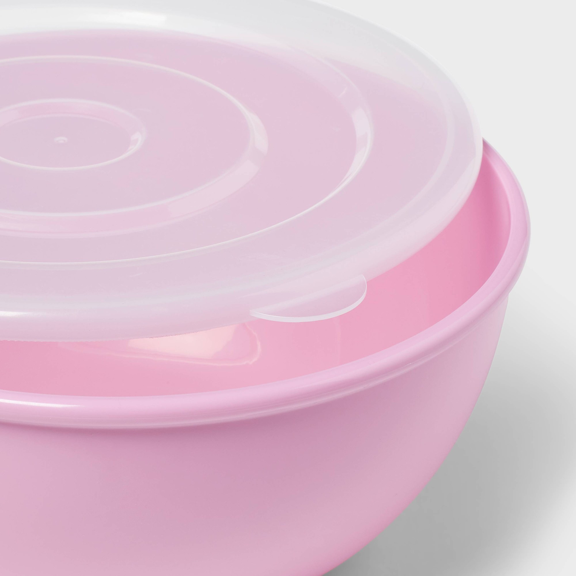 Pink Bowl With Matching Lid, D - Meal Prep Usa recension och pris