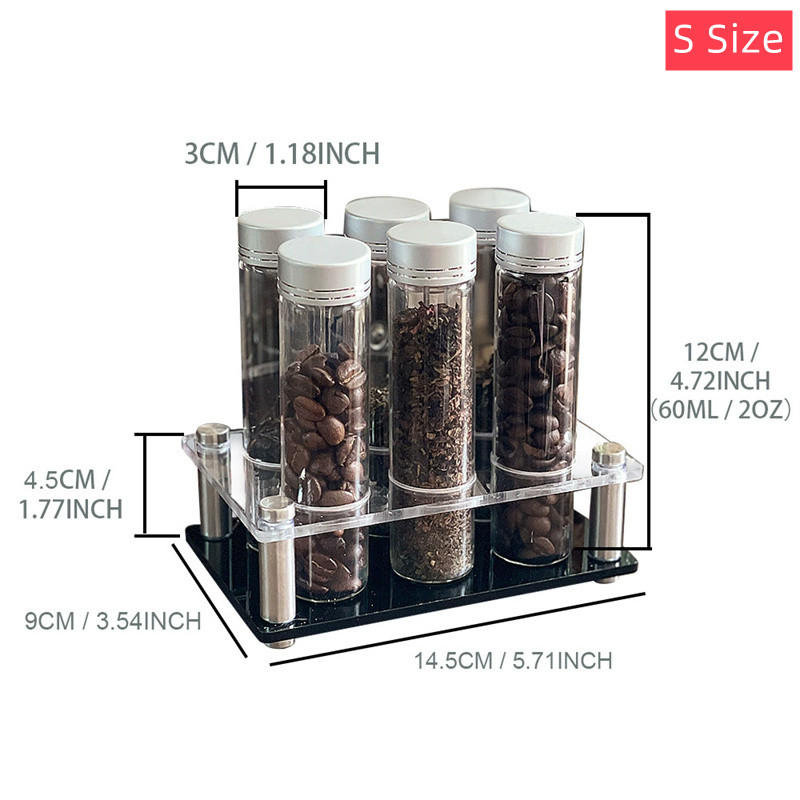 Coffee Beans Storage Container - Glass Container Set recension och pris