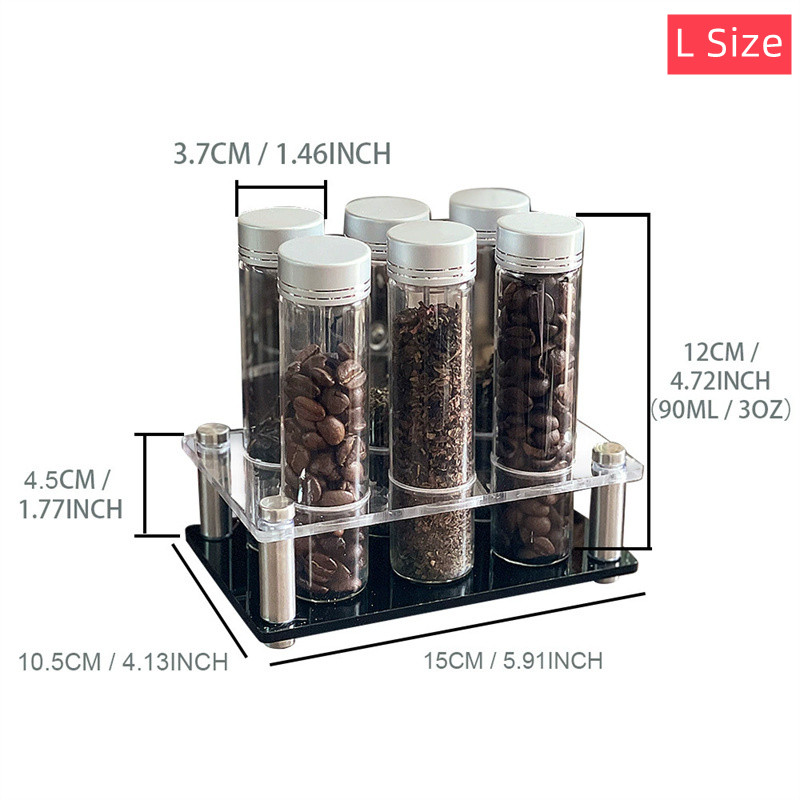 Coffee Beans Storage Container - Glass Container Set recension och pris