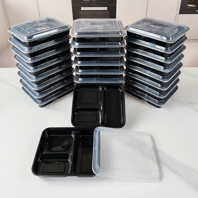 3-Compartment 34 Oz/1000 Ml, 1 - Meal Prep Dinners recension och pris
